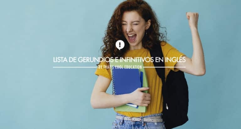 Lista de gerundios e infinitivos en inglés