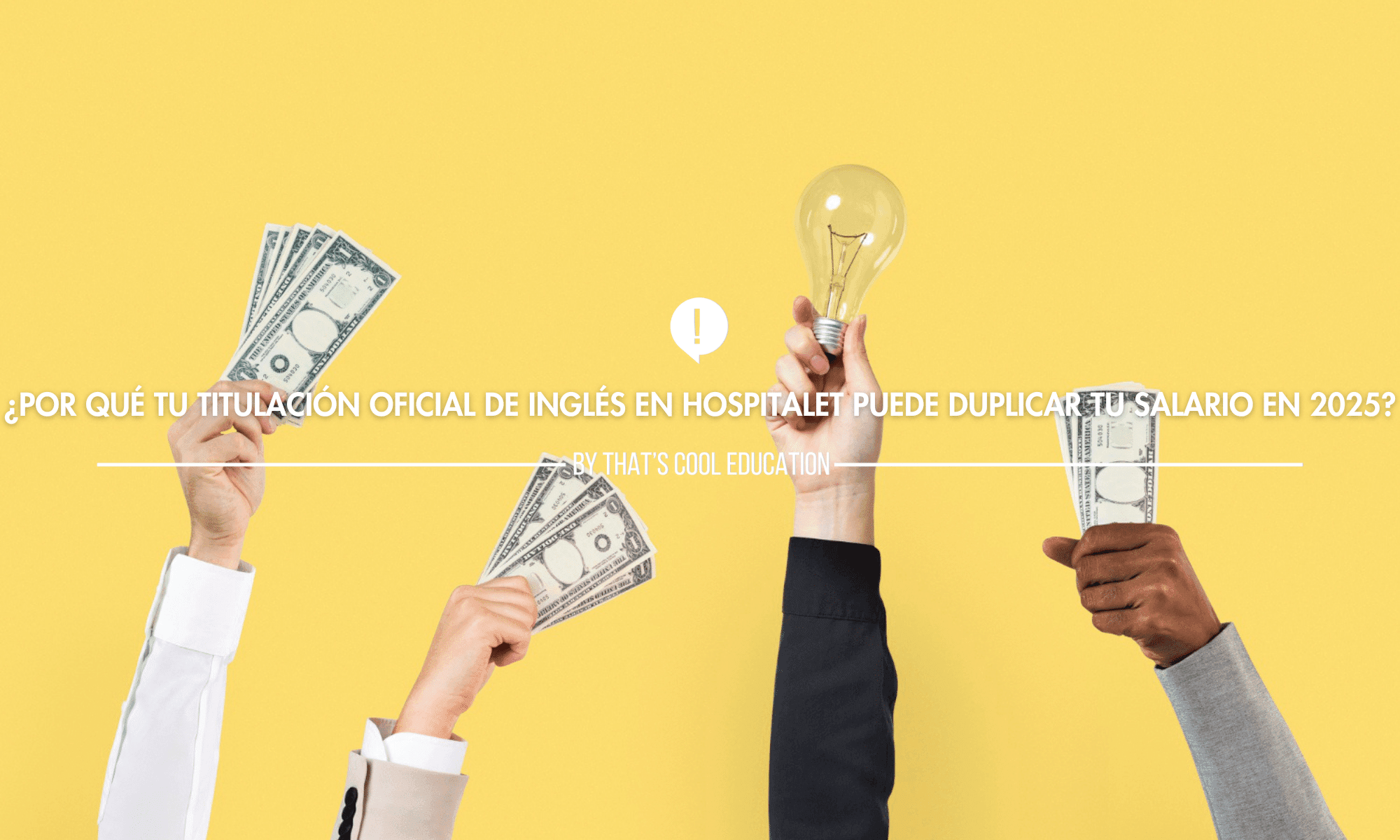 Obtén tu Titulación oficial de inglés Hospitalet
