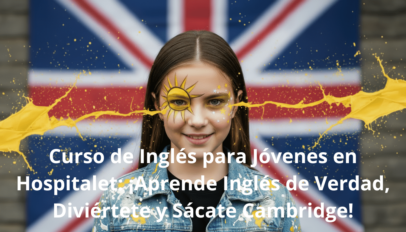 Curso de Inglés para Jóvenes en Hospitalet: ¡Aprende Inglés de Verdad, Diviértete y Sácate Cambridge!